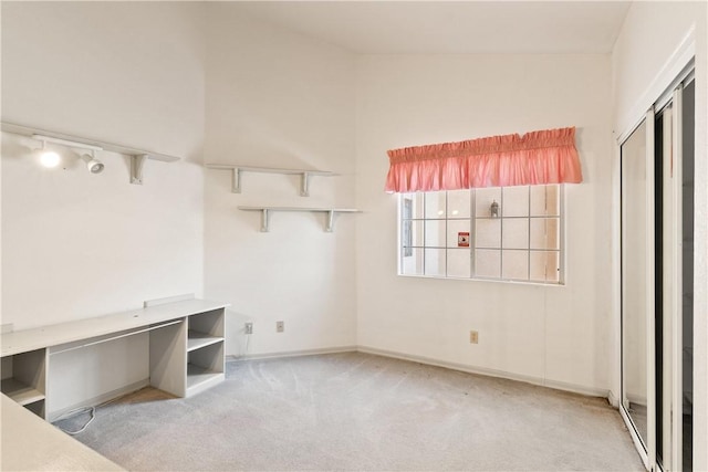 3628 N Venus Ct, Golden Valley, AZ 86413 - unfurnished office featuring carpet, baseboards, and track lighting