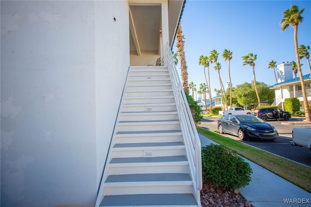 view of staircase