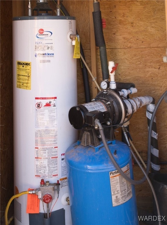 utilities featuring water heater