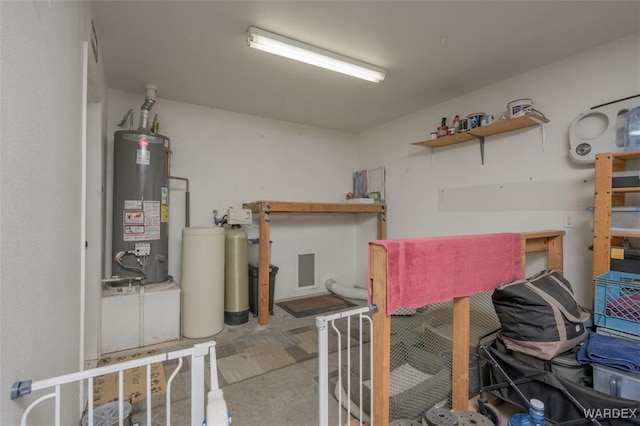 4804 S Baronsgate Way, Fort Mohave, AZ 86426 - interior space featuring gas water heater