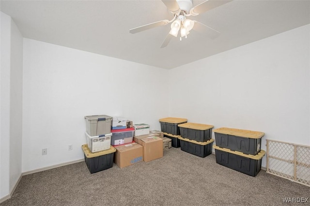 4804 S Baronsgate Way, Fort Mohave, AZ 86426 - interior space featuring a ceiling fan