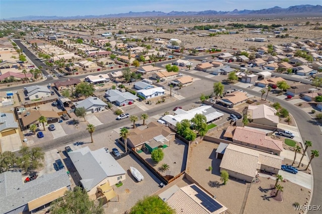 4804 S Baronsgate Way, Fort Mohave, AZ 86426 - birds eye view of property featuring a mountain view and a residential view