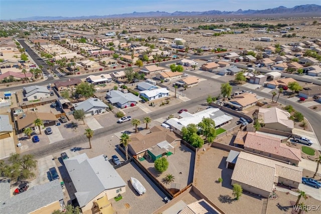 4804 S Baronsgate Way, Fort Mohave, AZ 86426 - aerial view with a mountain view and a residential view