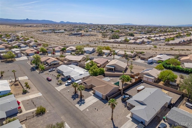 4804 S Baronsgate Way, Fort Mohave, AZ 86426 - birds eye view of property with a mountain view and a residential view