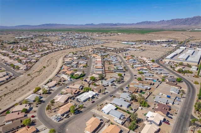 4804 S Baronsgate Way, Fort Mohave, AZ 86426 - aerial view featuring a mountain view and a residential view