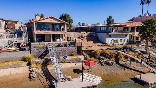 view of rear view of property