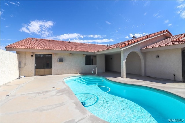 pool featuring a patio