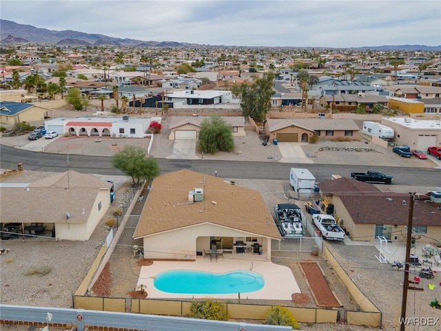 89 Keywester Dr, Lake Havasu, AZ 86403 - aerial view with a mountain view and a residential view