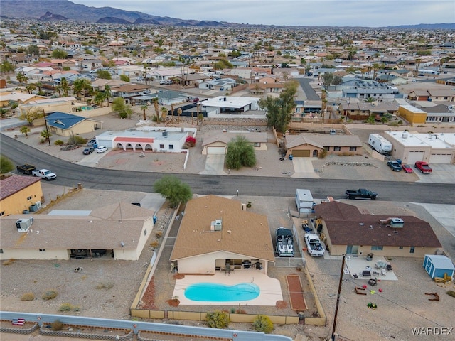 89 Keywester Dr, Lake Havasu, AZ 86403 - aerial view featuring a mountain view and a residential view