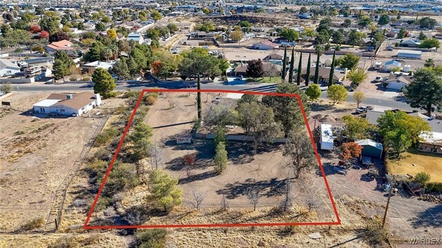 birds eye view of property featuring a residential view