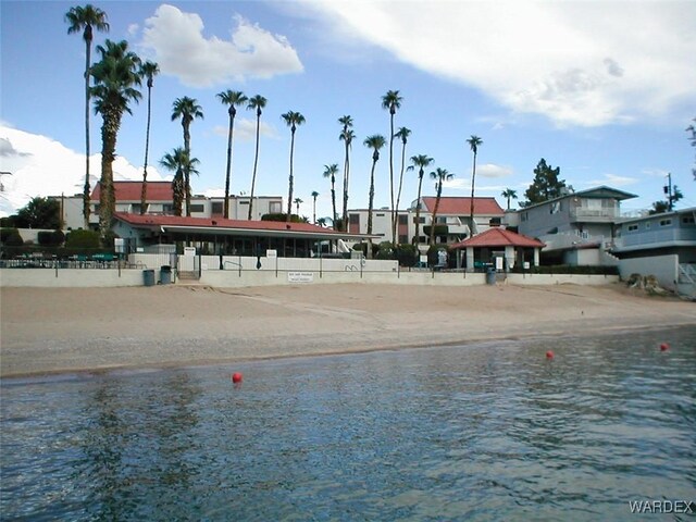 view of water feature