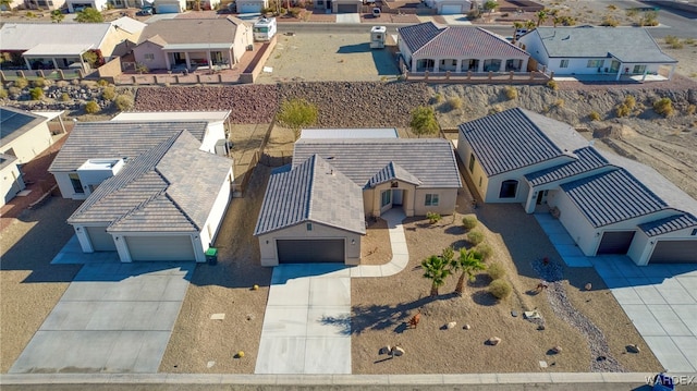 bird's eye view featuring a residential view