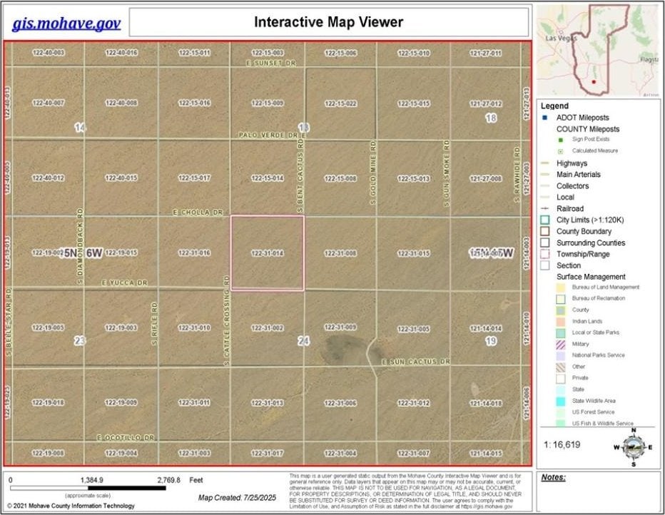 PARCEL2354 E Cholla Dr, Yucca, AZ 86438 - photo 1