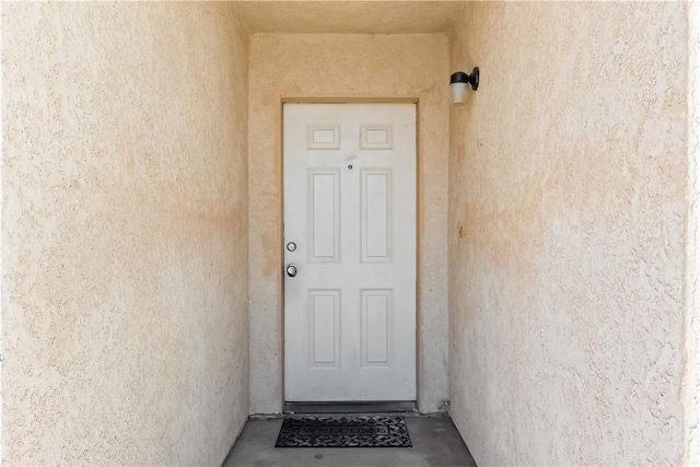 3741 June St, Bullhead City, AZ 86442 - entrance to property with stucco siding