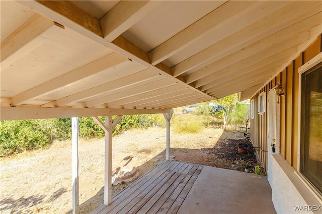 view of patio