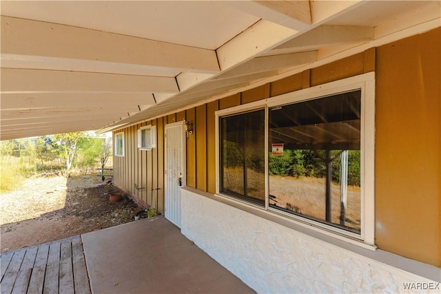 view of patio