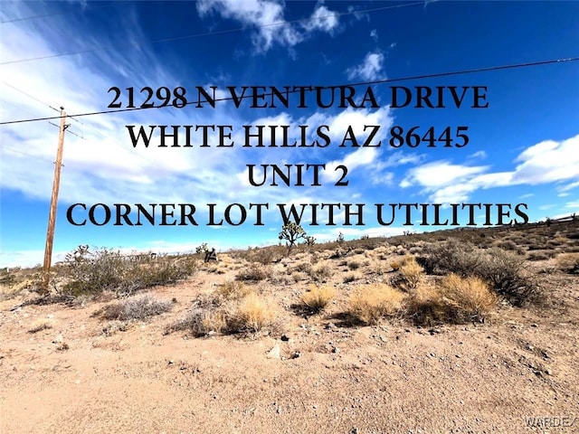 21298 N Ventura Dr, White Hills AZ, 86445 land for sale