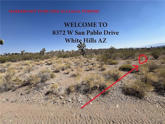 8372 W San Pablo Dr, White Hills AZ, 86445 land for sale