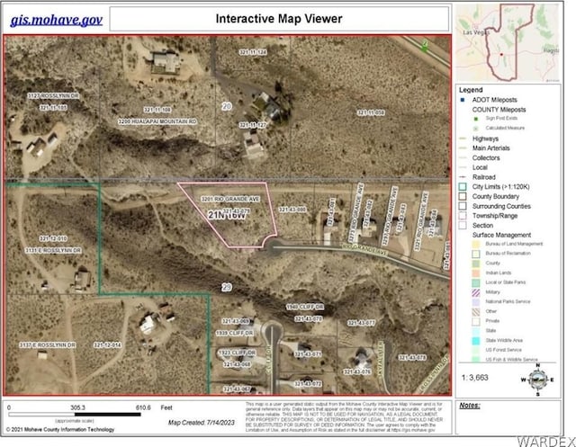 3201 Rio Grande Ave, Kingman AZ, 86401 land for sale