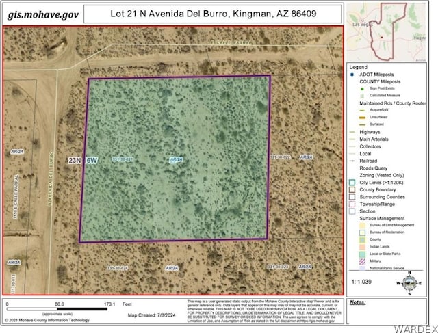 Listing photo 2 for LOT21 N Avenida Del Burro, Kingman AZ 86409