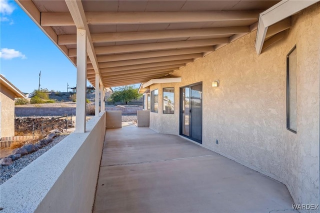 view of patio