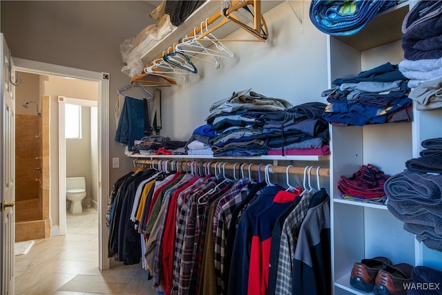 view of spacious closet