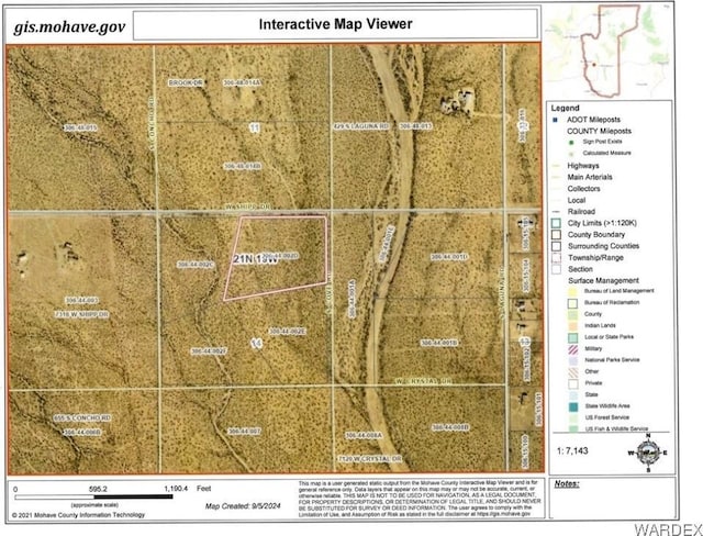 0000 Shipp Dr, Golden Valley AZ, 86413 land for sale