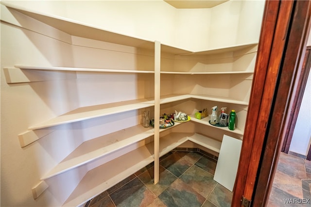 view of pantry