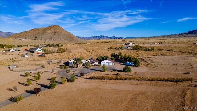 mountain view featuring a rural view