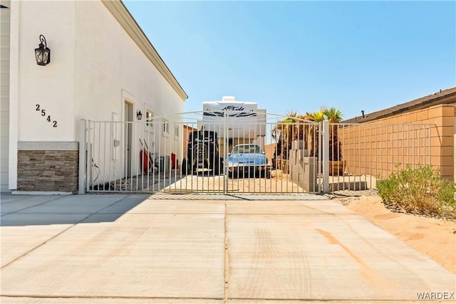 2542 E Alterna Dr, Fort Mohave, AZ 86426 - view of gate with fence