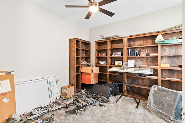 2542 E Alterna Dr, Fort Mohave, AZ 86426 - storage room with ceiling fan