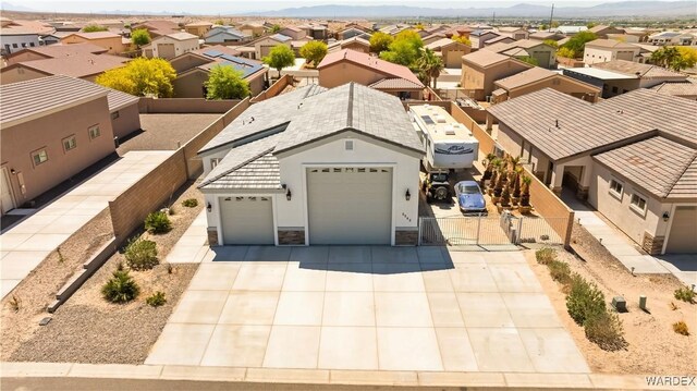 2542 E Alterna Dr, Fort Mohave, AZ 86426 - aerial view with a mountain view and a residential view