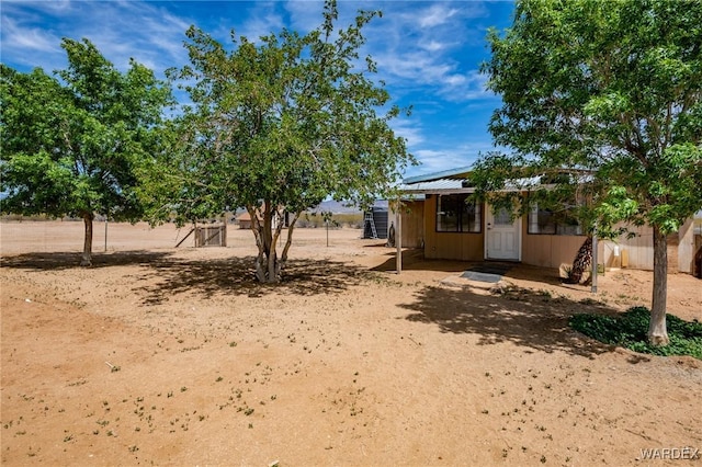 view of yard