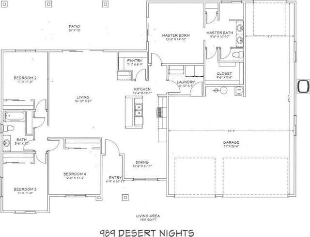 989 Desert Nights Ln, Bullhead City, AZ 86429 - photo 3
