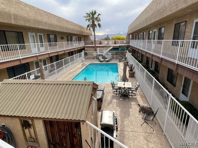 view of community pool