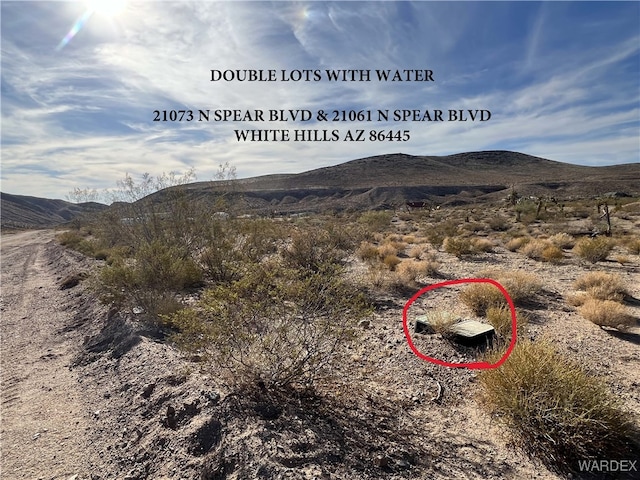 21073 N Spear Blvd, White Hills AZ, 86445 land for sale