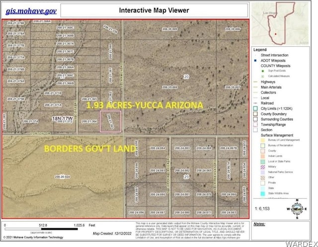 0 Lorton Dr, Yucca AZ, 86438 land for sale