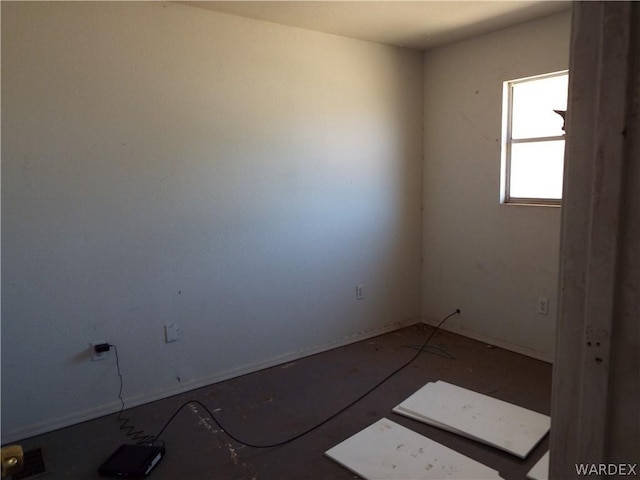 view of unfurnished room