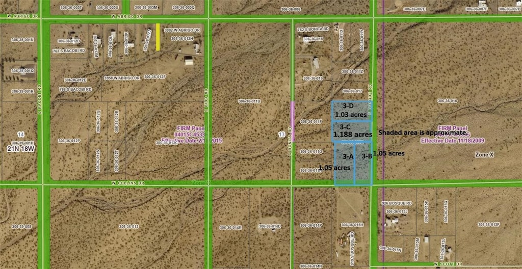 PARCEL3-A W Collins Dr, Golden Valley, AZ 86413