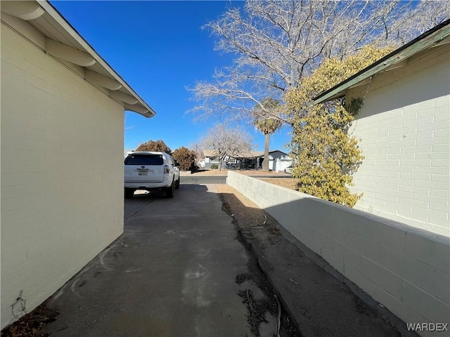 view of street with a residential view