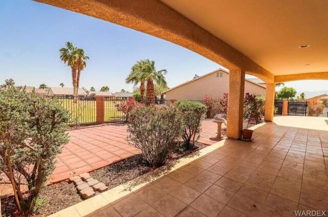 2084 E Crystal Dr, Fort Mohave, AZ 86426 - view of patio / terrace with fence