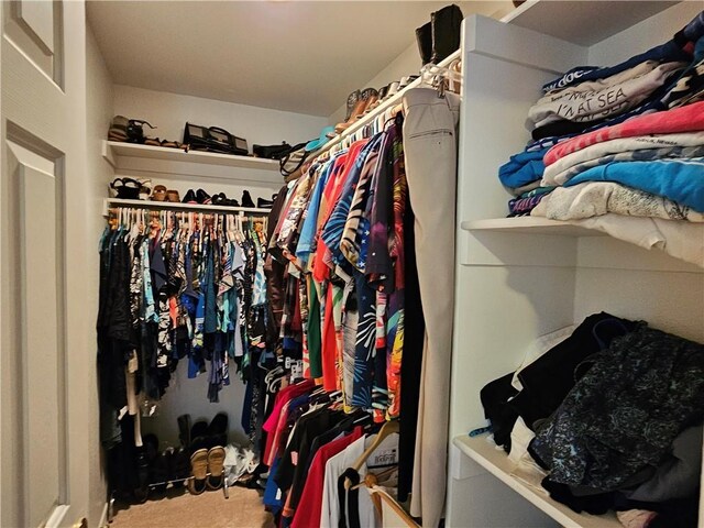 2084 E Crystal Dr, Fort Mohave, AZ 86426 - spacious closet with carpet