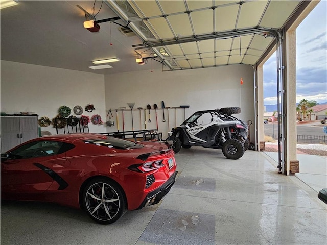 2084 E Crystal Dr, Fort Mohave, AZ 86426 - garage featuring a garage door opener