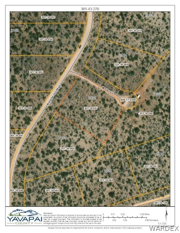 2132 N Via De Oro Pkwy, Seligman AZ, 86337 land for sale