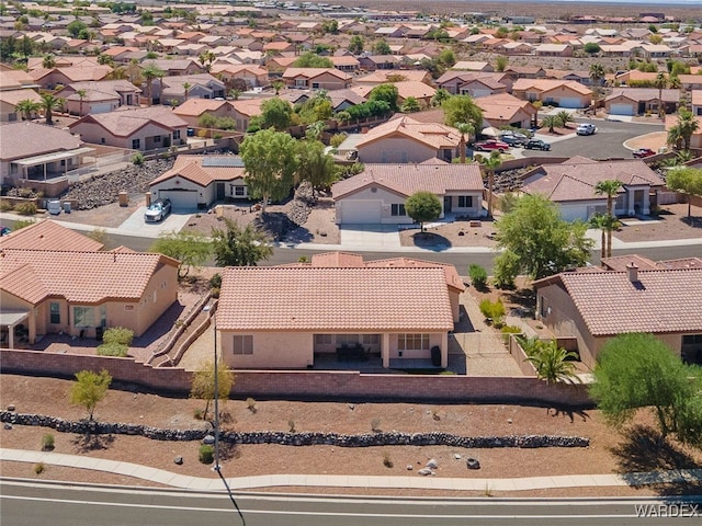 birds eye view of property featuring a residential view