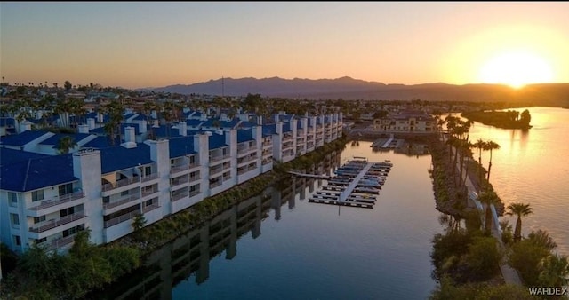 1800 Clubhouse Dr Unit 89, Bullhead City, AZ 86442 - aerial view with a water view