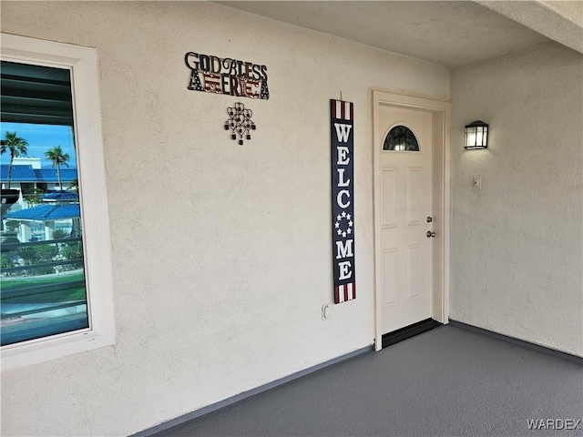 1800 Clubhouse Dr Unit 89, Bullhead City, AZ 86442 - doorway to property with stucco siding