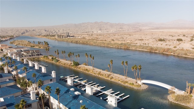 1800 Clubhouse Dr Unit H70, Bullhead City, AZ 86442 - water view featuring mountains