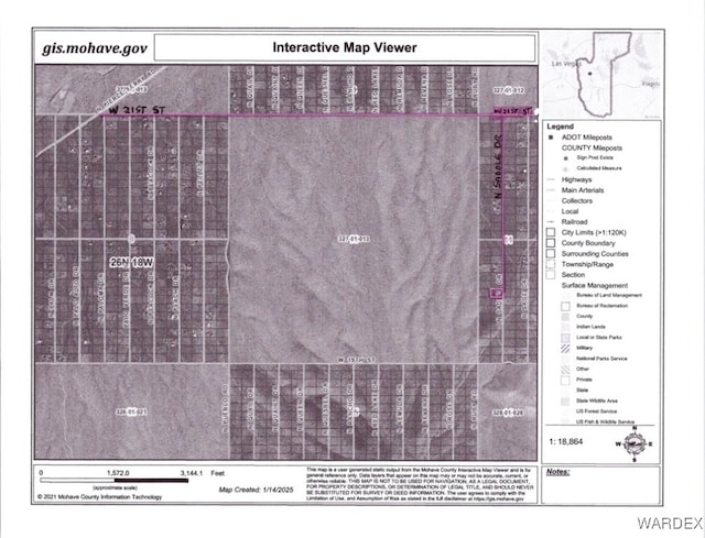 0000 N Saddle Dr, Dolan Springs AZ, 86441 land for sale