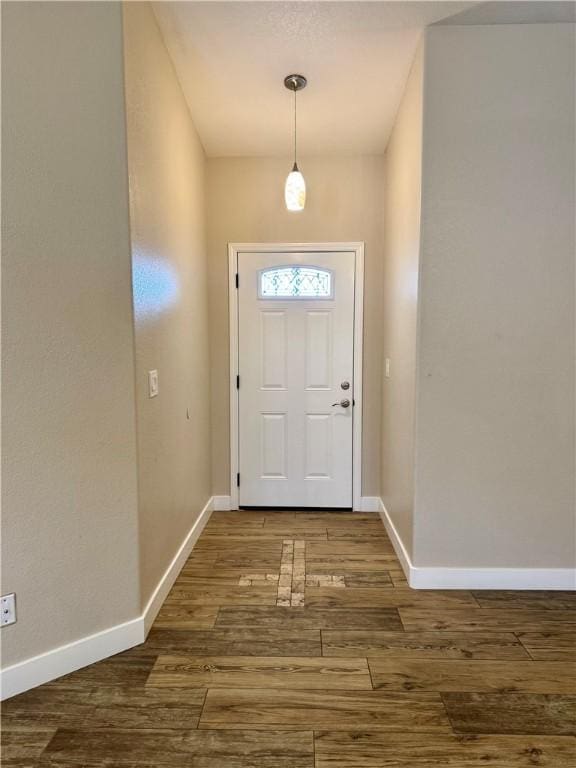 2023 E Sundance Dr, Fort Mohave, AZ 86426 - foyer with wood finished floors and baseboards